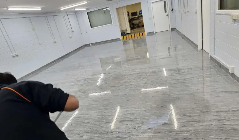 commercial floor cleaning and polishing in Christchurch