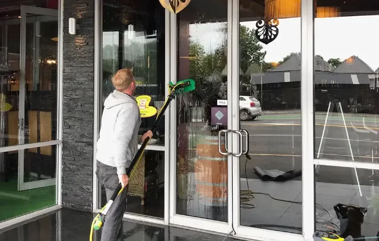 professional exterior building cleaning in christchurch